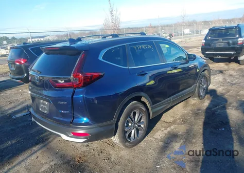2022 Honda Cr-V Hybrid Ex-L from USA, damaged, VIN 5J6RT6H83NL040889